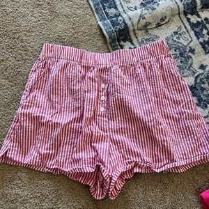 Daily Drills-Seersucker Resort Shorts - Hot Shot